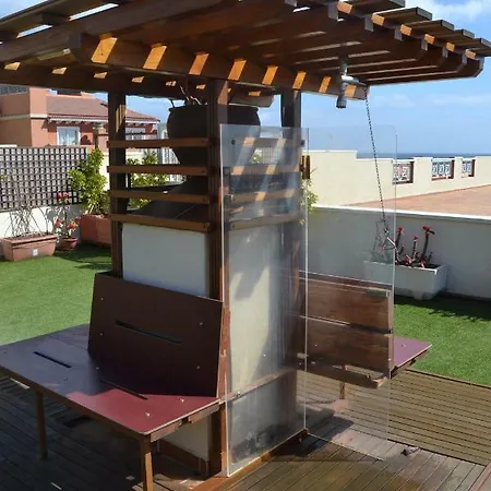 Apartamento Vacacional Atico Frente Al Mar Candelaria Exterior photo